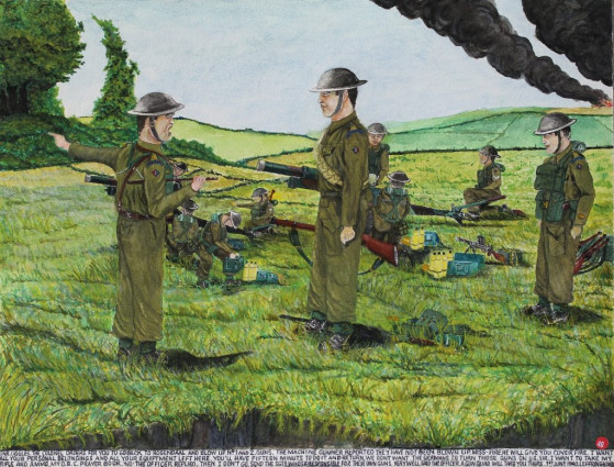 “Gnr. Uggles, the Colonel orders for you to go back to Rosendaal and bow up No1 and 2 guns. The machine gunner reported they have not been blown up. Misfire. He will give you cover fire. I want all your personal belongings and all your equipment left here. You have fifteen munites to do it and return. We don’t want the Germans to turn those guns on us.” “Sir, I want to take my rifle and ammo., my O.B.C. prayer book.” “No.” The officer replied. “Then I don’t go. Send the Sgt. who’s responsible for their own guns.” “Very well,” said the officer. “ A gun Quad will take you there. 1st June 1940. Leffrinckoucke.