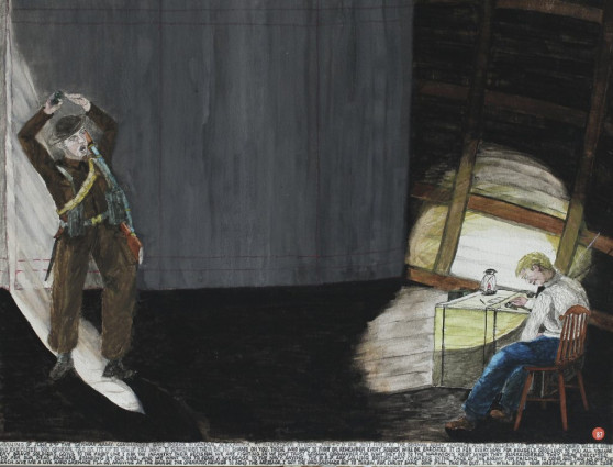 Morning of June 3rd the German Army Commander gave orders to General Alexander to surrender by dawn June 4th. If one shot was fired at the German army advance all the soldiers of the B.E.F. at Dunkirk will be shot and executed. Our General told us “It’s up to you. If you want to surrender there will be no shame on you. Those who want to fight on, remember every soldier will be executed. It is for every man for himself. Good luck to you all. You are very brave soldiers going to the front line.”
I asked the infantry their decision. “We are fighting on we won’t trust German Commander for what they did to the Warwick’s Regt. when they surrendered. They were executed. And for our dead soldiers, standing by our side, and we want you to send a message to the Navy saying the B.E.F. are calling British Navy cowards in the face of the enemy for failing to come and take us off the beach.”
“Give me a live hand grenade. I’ll go.” Arriving at the barge the operator refused to send the message. I got the hand grenade out to throw. “For Christ sake don’t pull that pin out, I’ll send your message by Morse code.”