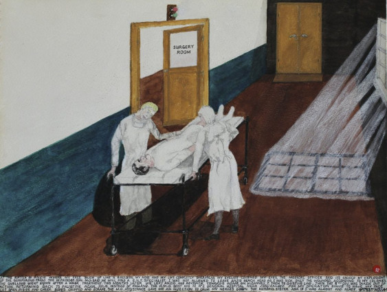 At the Battle of Anzio where my face blew up like a balloon, my nose and lips completely disappeared, my eyelids covered my eyes. The medical officer said it is caused by explosions of the gunfiring from the 25 pounder gun. M.O. said he will find an E.N.T specialist. I was not allowed to leave Anzio beach head as I was sick, only the wounded according to my Colonel. The swelling went down after a week’s treatment. Two months later we left Anzio and advanced towards Rome on Highway 7, then to Gustave Line, then the 5th division was taken out of action returning back to Palestine again. Julis. Instead of England. The R.M.O. sent me to No2 general hospital near Jerusalem for my operation sinus to have my face cut open inside and cheek bones chipped and scraped. The M.O. assistant gave me an injection to calm my nerves down. The nursing sister asked me if I was alright and ready. 9th-13th Nov.44.